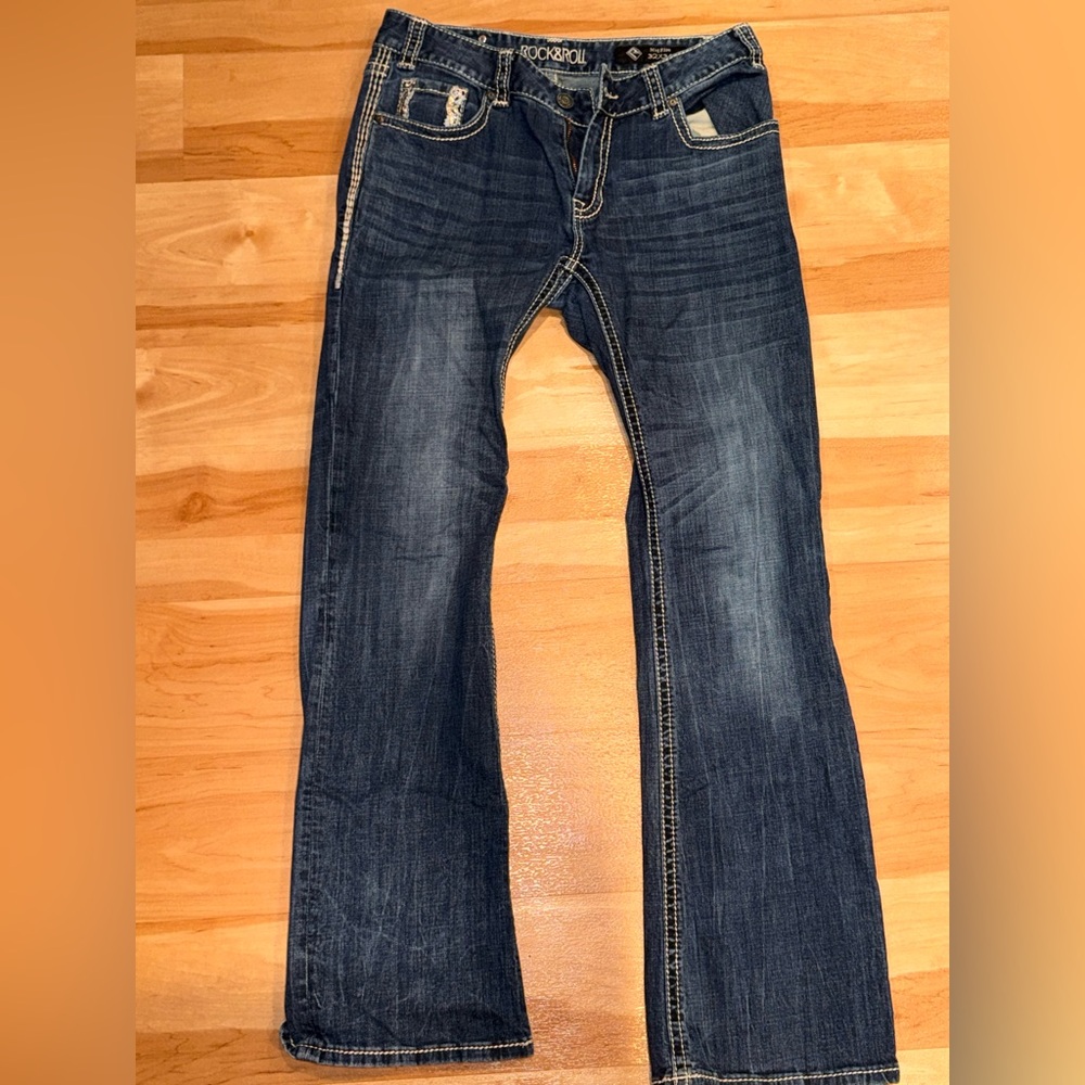 bedazzled bootcut jeans